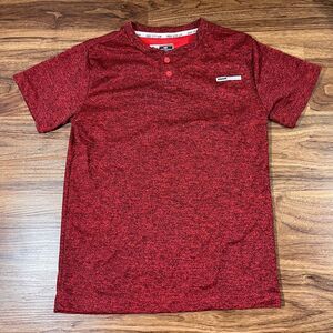 RBX X-Train Boy’s Activewear Short Sleeve Red Shirt Size Medium 10-12 Polyester